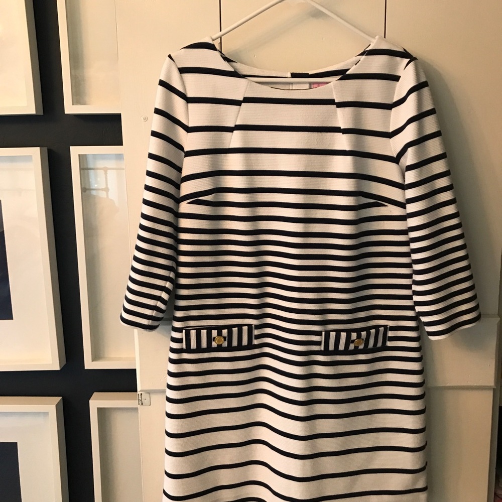 Lilly Pulitzer stripe dress size large